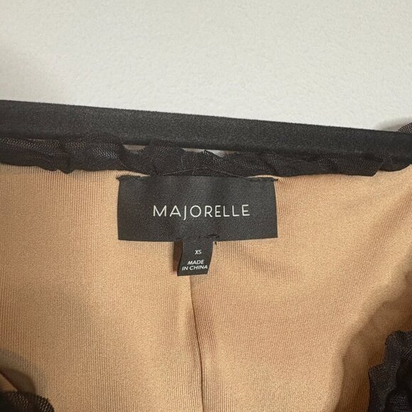 Majorelle Darling Dress in Black Lace Up - Picture 4 of 6